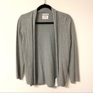 Zara Girl’s Drape Neck Cardigan